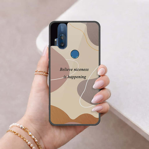 Motorola One Hyper Cover - Happy Series - HQ Premium Shine Durable Shatterproof Case