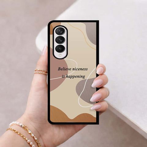Samsung Galaxy Z Fold 4 5G Cover - Happy Series - HQ Premium Shine Durable Shatterproof Case