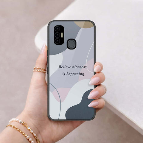 Tecno Spark 7T Cover - Happy Series - HQ Premium Shine Durable Shatterproof Case