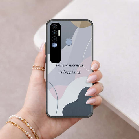 Tecno Spark 7 Pro Cover - Happy Series - HQ Premium Shine Durable Shatterproof Case