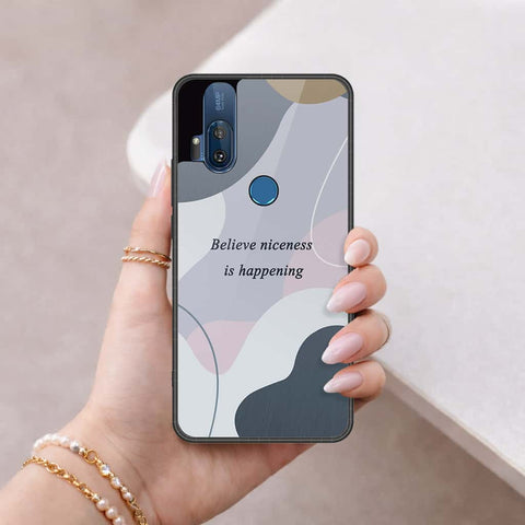 Motorola One Hyper Cover - Happy Series - HQ Premium Shine Durable Shatterproof Case