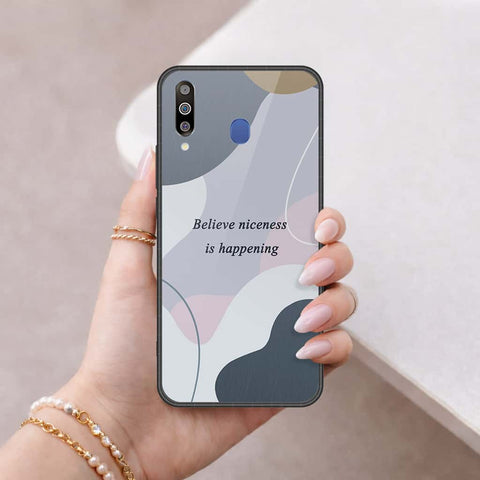 Samsung Galaxy A40s Cover - Happy Series - HQ Premium Shine Durable Shatterproof Case