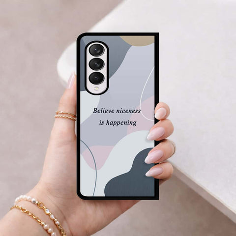 Samsung Galaxy Z Fold 4 5G Cover - Happy Series - HQ Premium Shine Durable Shatterproof Case
