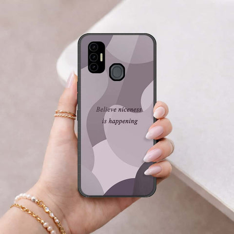 Tecno Spark 7T Cover - Happy Series - HQ Premium Shine Durable Shatterproof Case