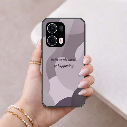Oppo Reno 13 Pro Cover - Happy Series - HQ Premium Shine Durable Shatterproof Case