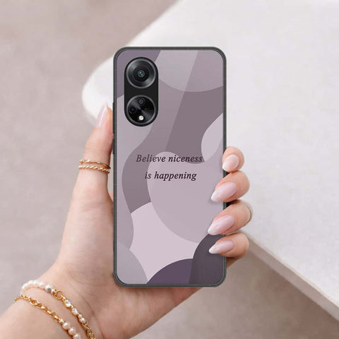 Oppo A98 Cover - Happy Series - HQ Premium Shine Durable Shatterproof Case
