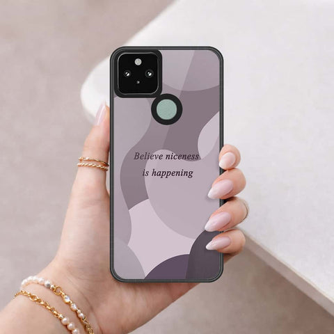 Google Pixel 5 Cover - Happy Series - HQ Premium Shine Durable Shatterproof Case