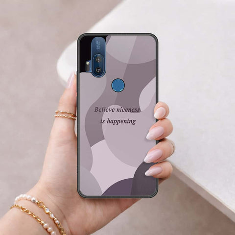 Motorola One Hyper Cover - Happy Series - HQ Premium Shine Durable Shatterproof Case