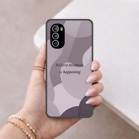 Motorola Moto G82 Cover - Happy Series - HQ Premium Shine Durable Shatterproof Case