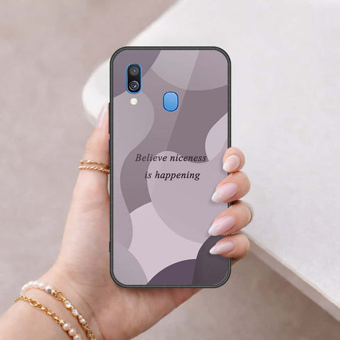 Samsung Galaxy M20 Cover - Happy Series - HQ Premium Shine Durable Shatterproof Case