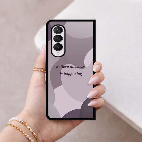 Samsung Galaxy Z Fold 4 5G Cover - Happy Series - HQ Premium Shine Durable Shatterproof Case