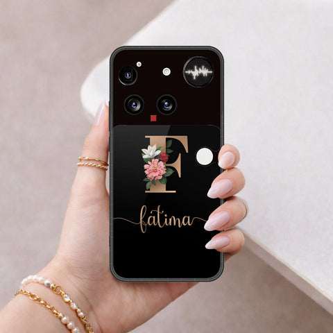 Nothing Phone 3 Cover - Peronsalized Alphabet Series - HQ Premium Shine Durable Shatterproof Case