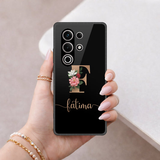 itel S25 Ultra Cover - Peronsalized Alphabet Series - HQ Premium Shine Durable Shatterproof Case