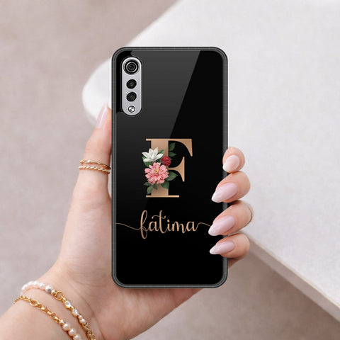 LG Velvet 5G Cover - Peronsalized Alphabet Series - HQ Premium Shine Durable Shatterproof Case