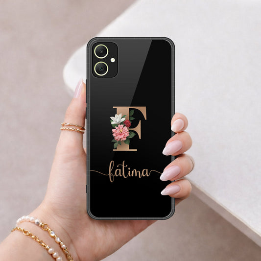 Samsung Galaxy F14 Cover - Peronsalized Alphabet Series - HQ Premium Shine Durable Shatterproof Case