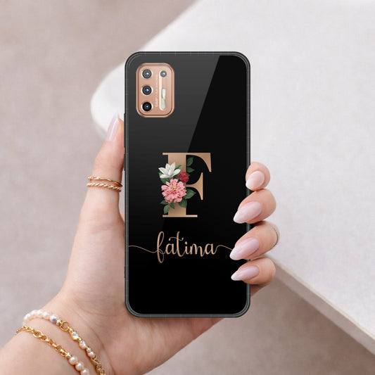 Motorola Moto G9 Plus Cover - Peronsalized Alphabet Series - HQ Premium Shine Durable Shatterproof Case