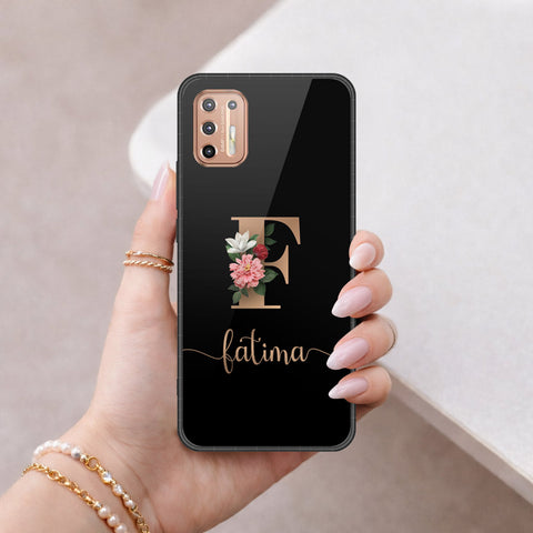 Motorola Moto G9 Plus Cover - Peronsalized Alphabet Series - HQ Premium Shine Durable Shatterproof Case