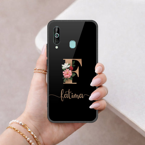 Samsung Galaxy M40 Cover - Peronsalized Alphabet Series - HQ Premium Shine Durable Shatterproof Case