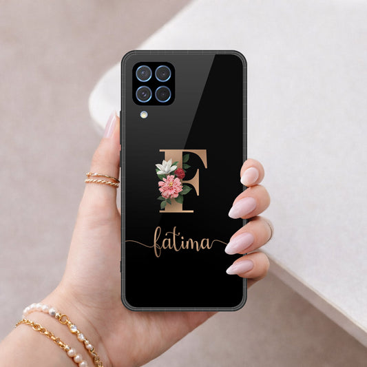 Samsung Galaxy M62 Cover - Peronsalized Alphabet Series - HQ Premium Shine Durable Shatterproof Case