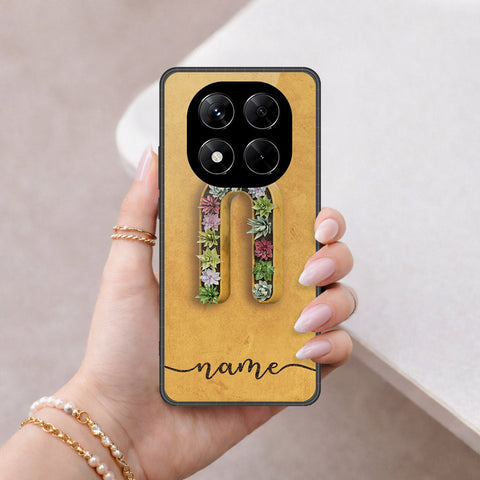 Xiaomi Redmi Note 14 Pro 5G Cover - Peronsalized Alphabet Series - HQ Premium Shine Durable Shatterproof Case