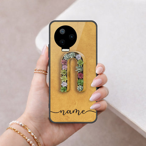 Infinix Note 12 Pro Cover - Peronsalized Alphabet Series - HQ Premium Shine Durable Shatterproof Case