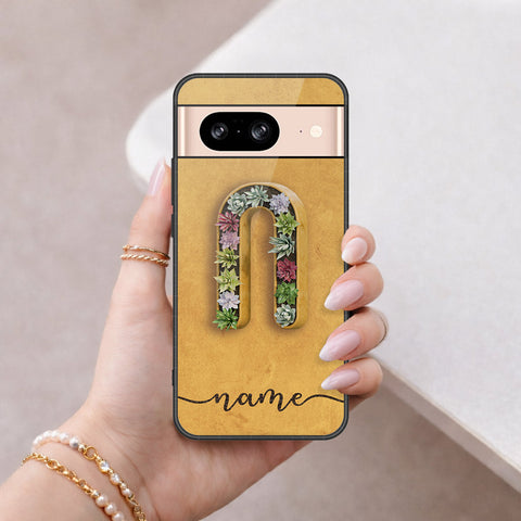 Google Pixel 8 Cover - Peronsalized Alphabet Series - HQ Premium Shine Durable Shatterproof Case