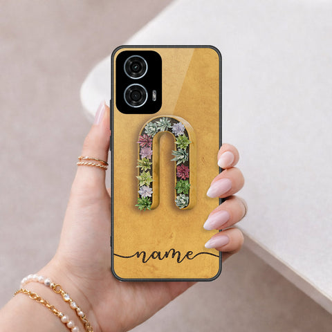 Motorola Moto G24 Power Cover - Peronsalized Alphabet Series - HQ Premium Shine Durable Shatterproof Case