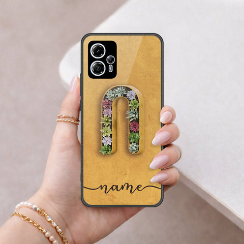 Motorola Moto G23 Cover - Peronsalized Alphabet Series - HQ Premium Shine Durable Shatterproof Case