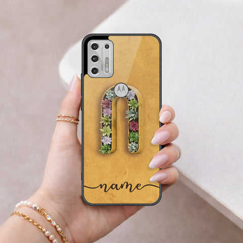 Motorola Moto G Stylus 5G 2021 Cover - Peronsalized Alphabet Series - HQ Premium Shine Durable Shatterproof Case
