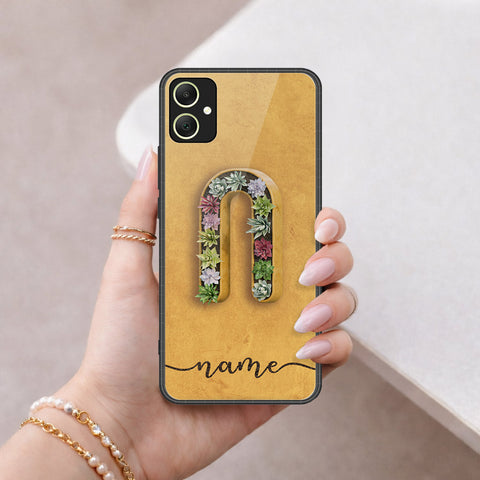 Samsung Galaxy F14 Cover - Peronsalized Alphabet Series - HQ Premium Shine Durable Shatterproof Case