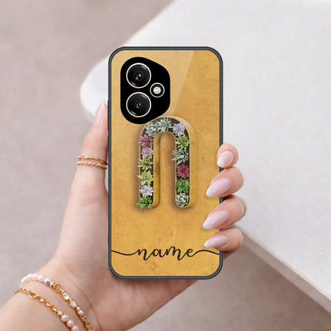 Honor 400 Cover - Peronsalized Alphabet Series - HQ Premium Shine Durable Shatterproof Case