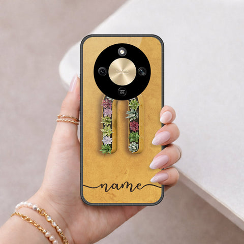 Honor X70 Cover - Peronsalized Alphabet Series - HQ Premium Shine Durable Shatterproof Case