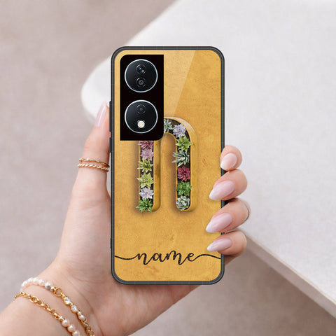 Honor X7b 5G Cover - Peronsalized Alphabet Series - HQ Premium Shine Durable Shatterproof Case