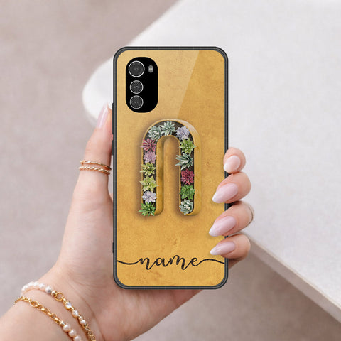 Motorola Moto E32 Cover - Peronsalized Alphabet Series - HQ Premium Shine Durable Shatterproof Case