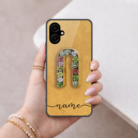 Samsung Galaxy M06 5G Cover - Peronsalized Alphabet Series - HQ Premium Shine Durable Shatterproof Case