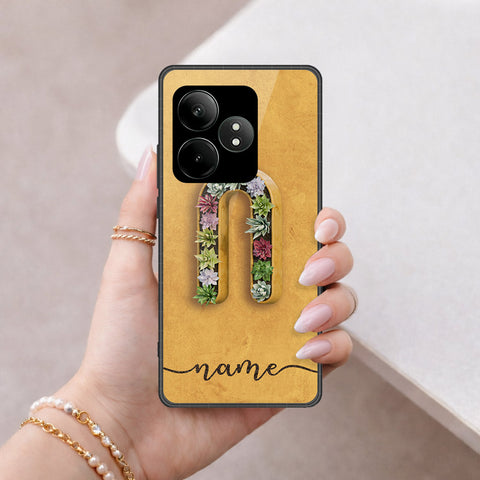 Realme GT Neo 6 Cover - Peronsalized Alphabet Series - HQ Premium Shine Durable Shatterproof Case