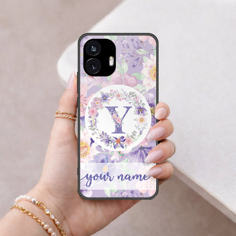 Nothing Phone 2 Cover - Peronsalized Alphabet Series - HQ Premium Shine Durable Shatterproof Case