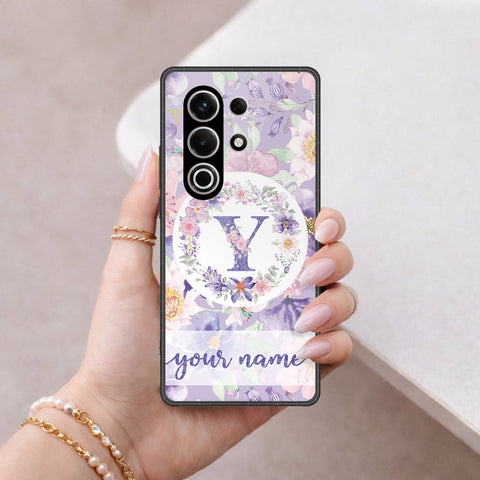 itel S25 Ultra Cover - Peronsalized Alphabet Series - HQ Premium Shine Durable Shatterproof Case