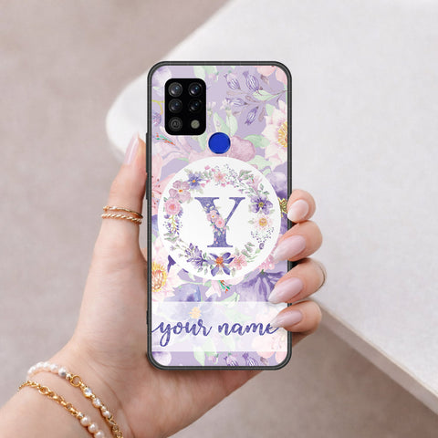 Tecno Pova LD7 Cover - Peronsalized Alphabet Series - HQ Premium Shine Durable Shatterproof Case