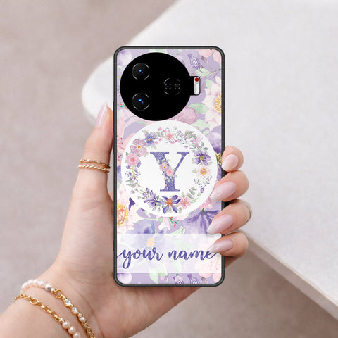 Tecno Camon 30 Pro 5G Cover - Peronsalized Alphabet Series - HQ Premium Shine Durable Shatterproof Case