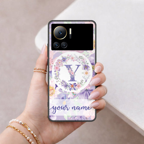 Infinix Note 12 VIP Cover - Peronsalized Alphabet Series - HQ Premium Shine Durable Shatterproof Case