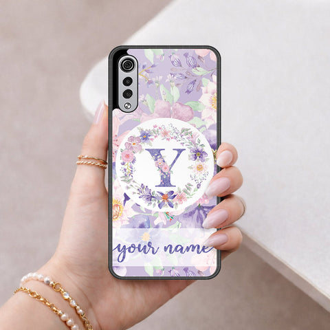 LG Velvet 5G Cover - Peronsalized Alphabet Series - HQ Premium Shine Durable Shatterproof Case