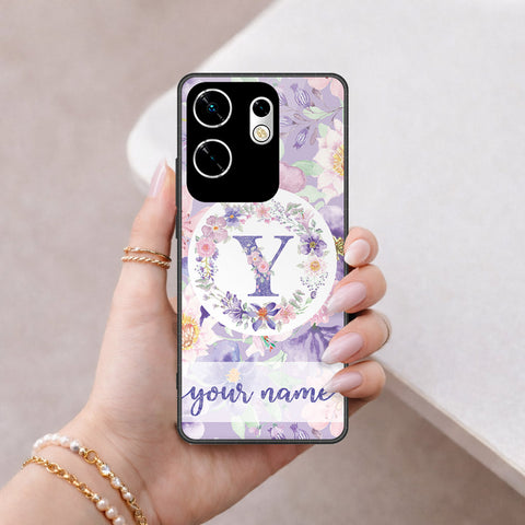 Infinix Zero 30 4G Cover - Peronsalized Alphabet Series - HQ Premium Shine Durable Shatterproof Case