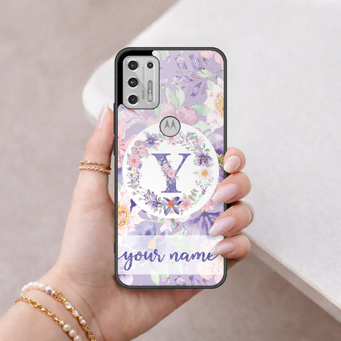 Motorola Moto G Stylus 5G 2021 Cover - Peronsalized Alphabet Series - HQ Premium Shine Durable Shatterproof Case