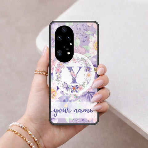 Huawei P50 Pro Cover - Peronsalized Alphabet Series - HQ Premium Shine Durable Shatterproof Case