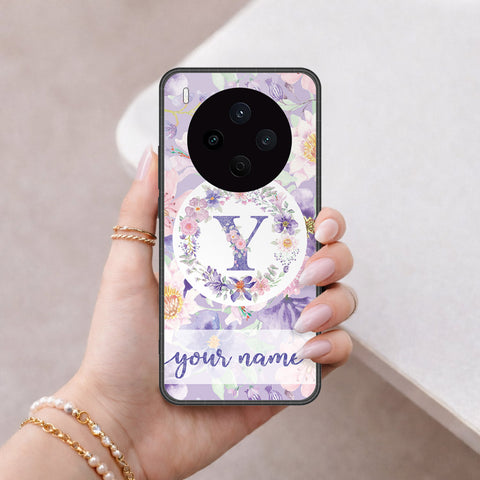 Vivo Y500 Pro Cover - Peronsalized Alphabet Series - HQ Premium Shine Durable Shatterproof Case