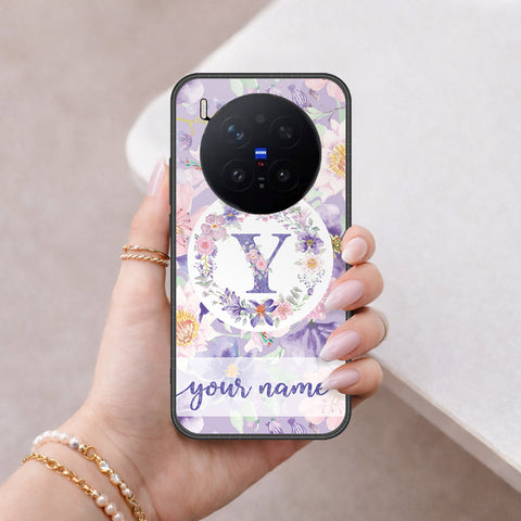 Vivo X300 Pro Cover - Peronsalized Alphabet Series - HQ Premium Shine Durable Shatterproof Case