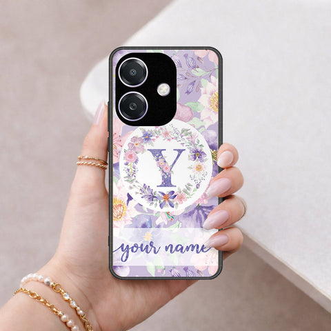 Oppo A3x 5G Cover - Peronsalized Alphabet Series - HQ Premium Shine Durable Shatterproof Case