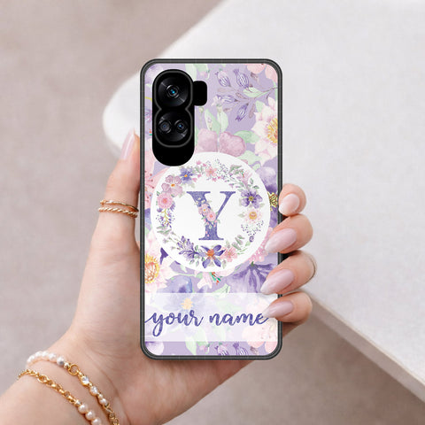 Honor 90 Lite Cover - Peronsalized Alphabet Series - HQ Premium Shine Durable Shatterproof Case