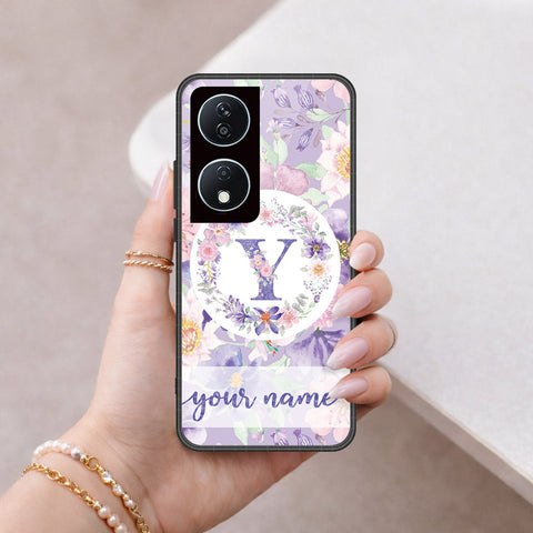 Honor X7b 5G Cover - Peronsalized Alphabet Series - HQ Premium Shine Durable Shatterproof Case